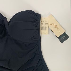 Gottex black one piece size 8